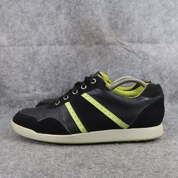 Footjoy Shoes Men 9 Golf Athletic Casual Lifestyle Leather Sneaker Contour Black main image 12